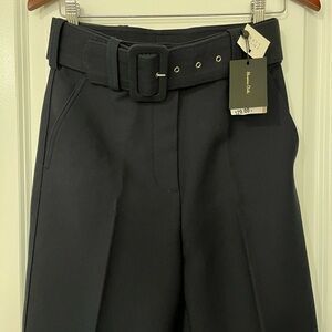 Massimo Dutti Dark Blue Trousers
